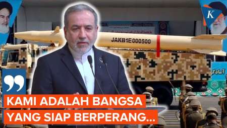 Tiga Kali Diucap, Pesan Araghchi Tegas: Kami Bangsa Yang Siap Berperang