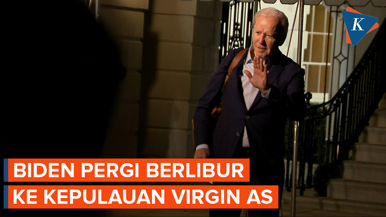 Sebelum Pergantian DPR AS Joe Biden Pergi ke Kepulauan Virgin untuk Berlibur