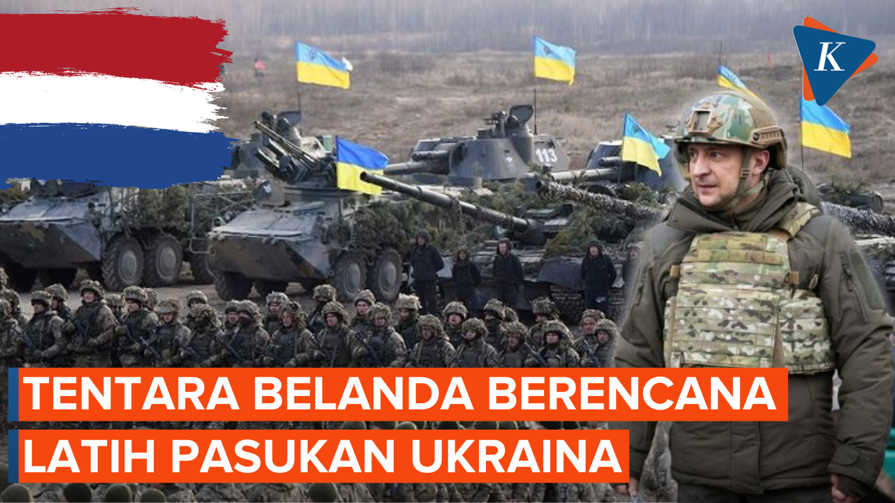 Zelensky Sambut Baik Tentara Belanda yang akan Latih Pasukan Ukraina