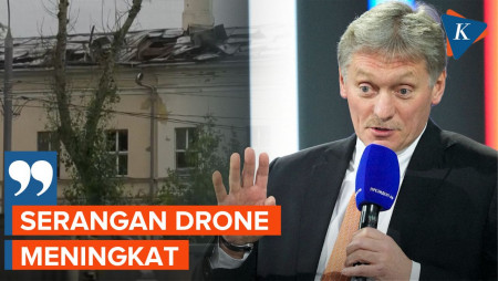 Jubir Kremlin Sebut Intensitas Serangan Drone Ukraina ke Rusia Meningkat