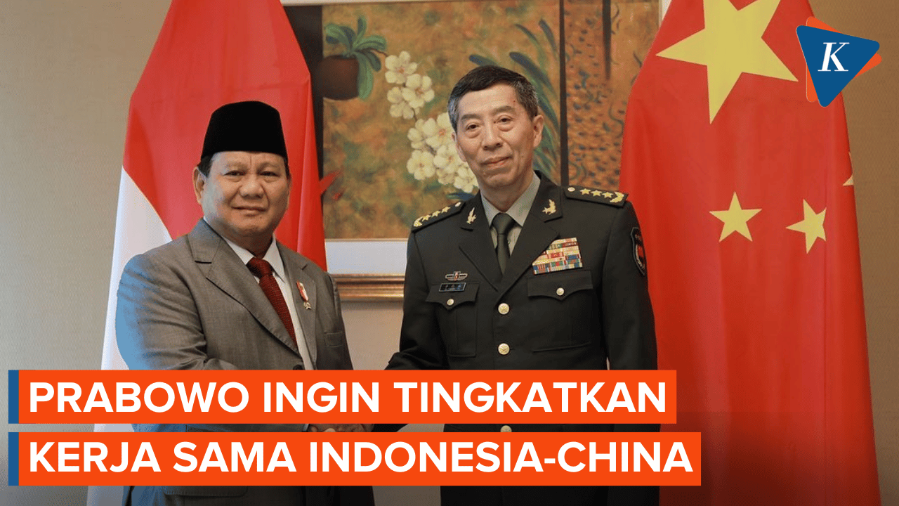 Prabowo: Kerja Sama Indonesia dengan China Sangatlah Penting dan Harus Ditingkatkan