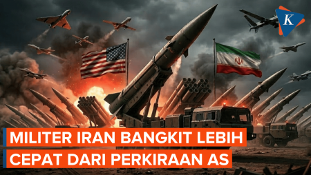 Militer Iran Bangkit Lebih Cepat dari Perkiraan, Intel AS Ungkap Buktinya