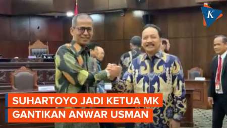 MK Putuskan Suhartoyo Jadi Ketua Baru Pengganti Anwar Usman