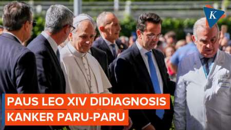 Paus Leo XIV Didiagnosis Kanker Paru-paru, Vatikan Ungkap Kondisi Usai Operasi