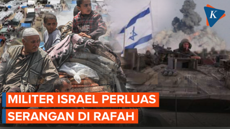 Israel Perluas Serangan di Rafah, Kerahkan Tank dan Tembakkan Artileri Berat