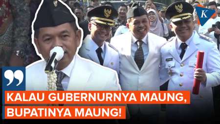 Dedi Mulyadi ke Bupati Tasikmalaya: Kalau Gubernurnya Maung, Bupatinya Juga Maung!