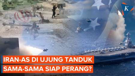 Iran-AS Di Tepi Perang: Tekanan Militer Meningkat, Latihan Tempur Kian Intens