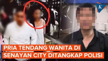 Pria Yang Tendang Wanita Di Senayan City Ditangkap Polisi