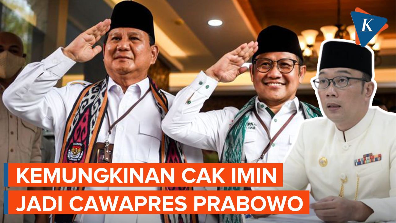 Isu Kedekatan Prabowo dan Ridwan Kamil, Siapa Cawapres Prabowo?