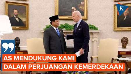 Prabowo Puji Kebaikan AS di Depan Biden: Mendukung Kami dalam Perjuangan Kemerdekaan