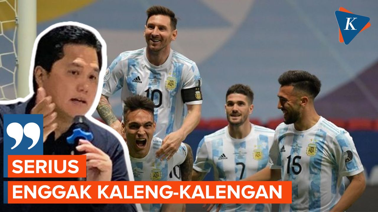 Resmi! PSSI Pastikan Laga Indonesia vs Argentina Berlangsung di GBK