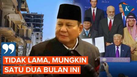 Kapan Indonesia Kirim Pasukan Ke Gaza? Begini Kata Prabowo
