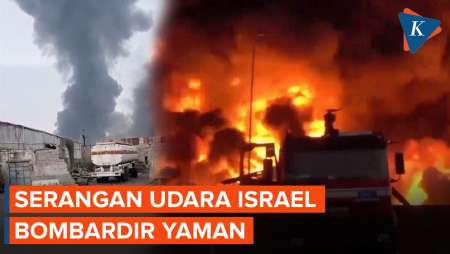 Balas Houthi, Puluhan Pesawat Tempur Israel Bombardir Yaman