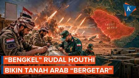 “Tangan Besi” Houthi Hantam Tanah Arab, Barisan Senjata Modifikasi Warisan Iran Jadi Andalan