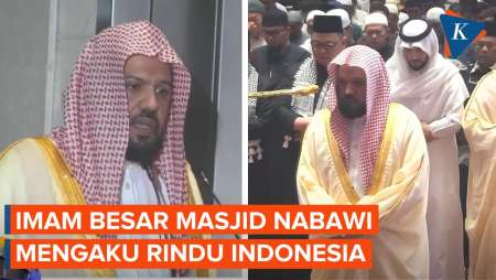 Imam Besar Masjid Nabawi Akui Rindu Indonesia