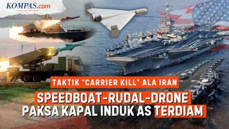 "Carrier Kill" Ala Iran, Siasat Teheran Hadapi Duet Kapal Induk AS