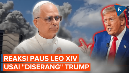 Dikritik Keras Trump, Paus Leo XIV Tidak Gentar dan Ogah Debat