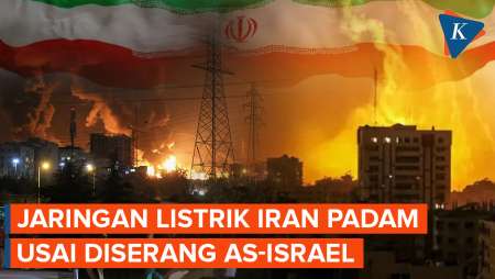 Iran Dilanda Pemadaman Listrik Setelah Diserang AS-Israel