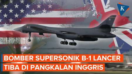 AS Kirim Bomber B-1 Lancer Ke Inggris Usai Diizinkan Pakai Pangkalan AU Fairford