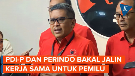 Usai Rakernas, PDI-P Bakal Jalin Kerja Sama dengan Perindo untuk Pemilu 2024