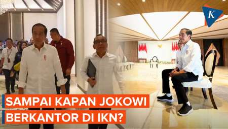 Sampai Kapan Presiden Jokowi Akan Berkantor di IKN?