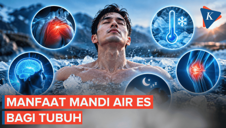 5 Manfaat Mandi Air Es untuk Kesehatan Tubuh