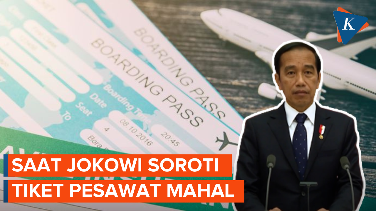 Jokowi Soroti Tiket Pesawat Mahal, Minta Menhub hingga BUMN Tangani