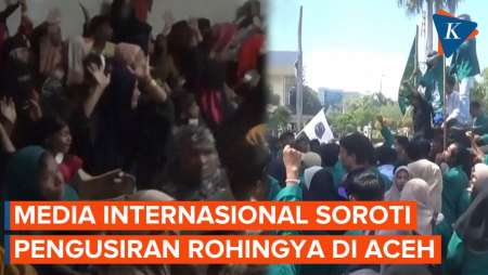 Media Asing Soroti Pengusiran Pengungsi Rohingya dari Aceh