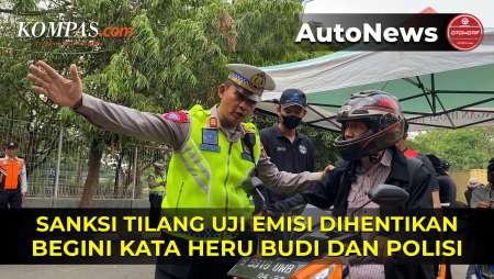 Sanksi Tilang Uji Emisi Dihentikan, Ini Kata Heru Budi