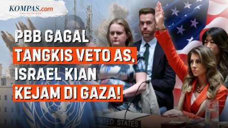 Gencatan Senjata Gaza Kandas Lagi, AS Veto Resolusi DK PBB Saat Bom Israel Menggila!