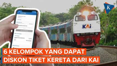 6 Kelompok yang Dapat Diskon Tiket Kereta dari KAI pada 2024, Siapa Saja?