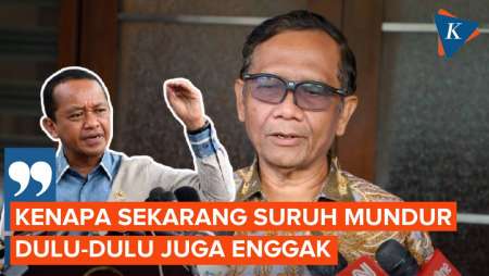 Bahlil Tanggapi Sindiran Mahfud soal Menteri Dukung Paslon Pilpres