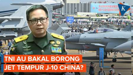 TNI AU Kaji Pembelian 42 Jet Tempur J-10 China