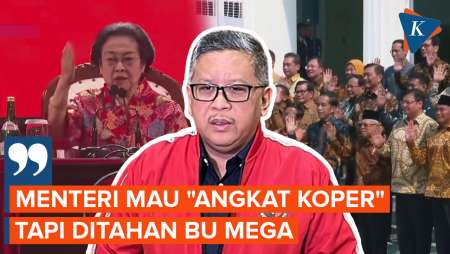 Hasto Beberkan Ada Menteri “Siap Angkat Koper