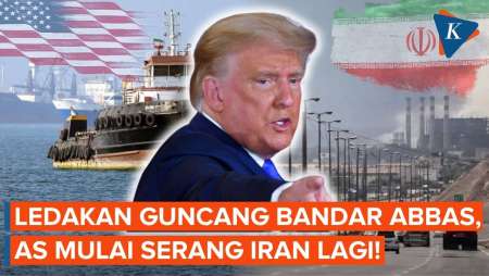 AS Mulai Serangan Ke Iran, Ledakan Beruntun Terjadi