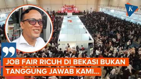 Job Fair di Bekasi Ricuh, Wamenaker: Bukan Tanggung Jawab Kami, Pemda Harus Lebih Hati-hati