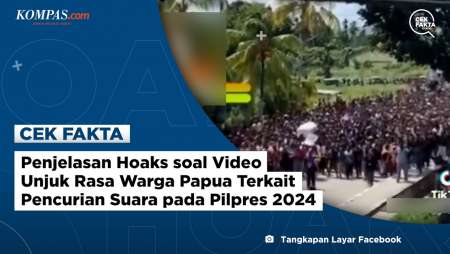 Penjelasan Hoaks soal Video Unjuk Rasa Warga Papua Terkait Pencurian…