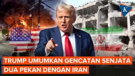 Trump Umumkan Gencatan Senjata Dua Minggu Dengan Iran