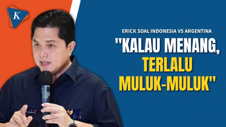 Target Erick Thohir Jelang Laga Indonesia vs Argentina