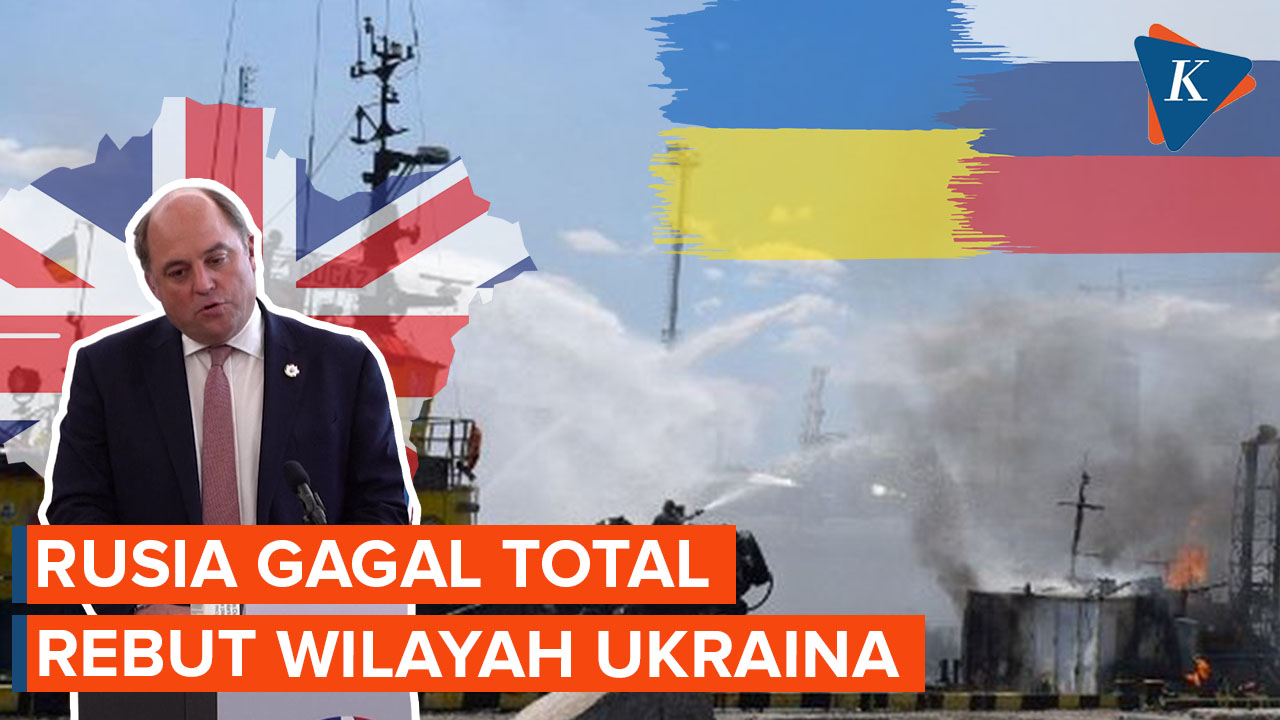 Inggris Mengklaim Rusia Gagal Total Merebut Ukraina