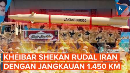 Kheibar Shekan, Rudal Tercanggih Iran yang Diklaim Bisa Menjangkau Israel