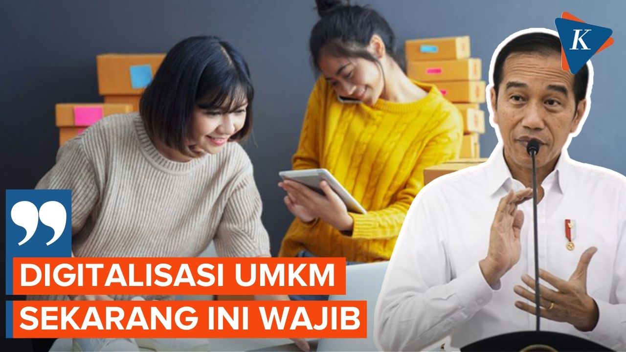 Jokowi Dorong Pelaku UMKM Jualan secara Online