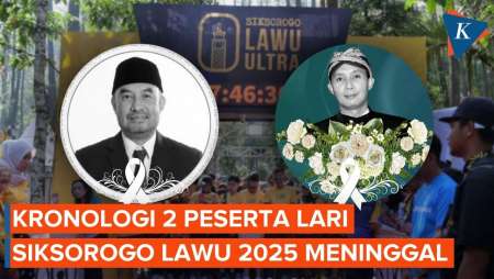 Kronologi Dua Peserta Lomba Lari Siksorogo Lawu 2025 Meninggal