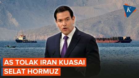AS Tak Ingin Iran Kuasai dan Pungut Tarif di Selat Hormuz