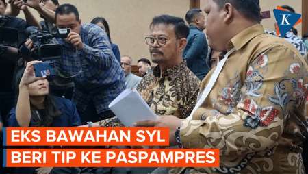 Mantan Bawahan SYL Mengaku Pernah Beri Tip untuk Anggota Paspampres Jokowi