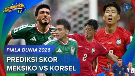 Prediksi Skor Meksiko Vs Korsel Piala Dunia 2026, Duel Berebut Tiket Fase Gugur