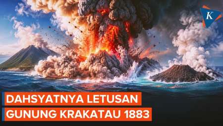 Sejarah Letusan Gunung Krakatau 1883: Ledakan Dahsyat Yang Picu Tsunami 40 Meter