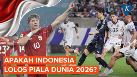 Kalah dari Jepang, Apakah Indonesia Lolos Piala Dunia?