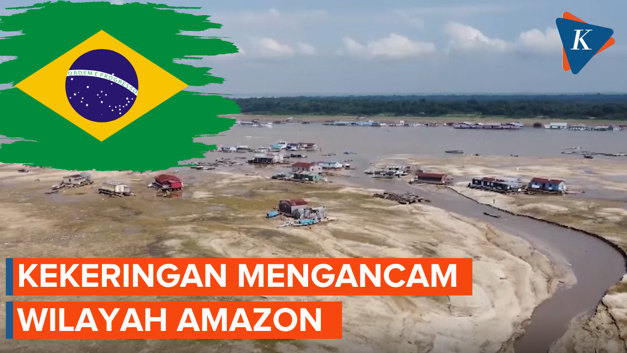 Kekeringan Mengancam Kehidupan Warga Amazon Brasil