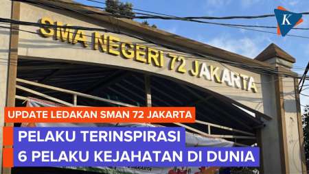 Pelaku Ledakan SMAN 72 Jakarta Terinspirasi Kejahatan Di Luar Negeri